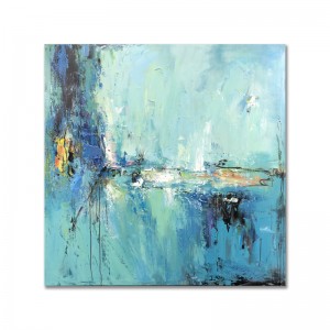 Accueil Décoration Moderne Peinture à l\'huile Toile Art mural à la main Autres peintures