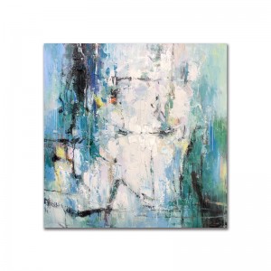 100 personnes à la main personnalisée peinture acrylique toile abstraite texture texture décor mur d\'huile suspendue peinture illustration