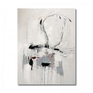 Peinture à l\'huile 100% à la main Simple abstrait Abstrait contemporain Salon peint à la main Art décoratif